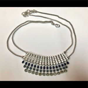 Lucky Brand Blue Stoned Necklace